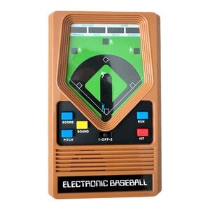 MATTEL Vintagelike Electronic Baseball Handheld Game (Tested)